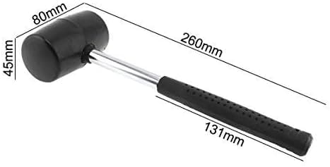 Gummihammer 480g - Campingtelt, Udendørs tilbehør - Stabilt greb - Campinghammer