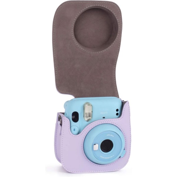 2Pieces (Lilac Purple) Leebotree kamerataske Kompatibel med Insta
