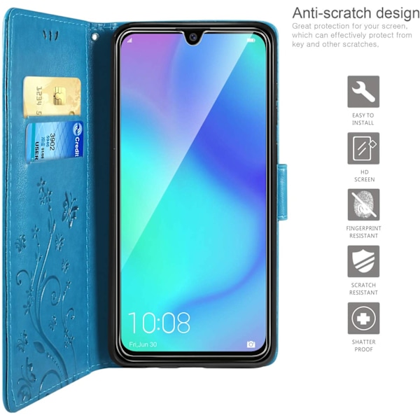 Huawei Mate50pro Kotelo, Retro Design PU Nahkalompakko