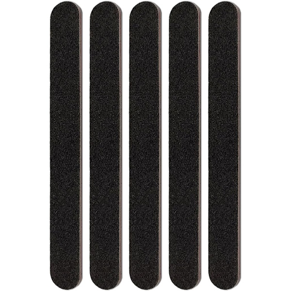 5PCS Profesjonell Neglefil, Dobbeltsidig - 100/180 Grit Vaskbar