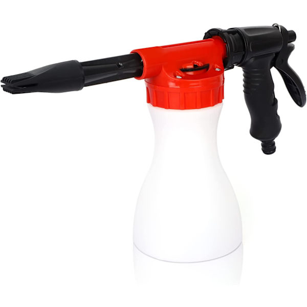 Skumkanon, 900ml Justerbar Sprøytepistol Koblet til Universal Hage