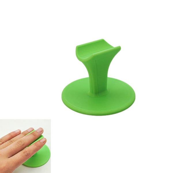 Nagelkonst fingerstativ, Nagelkonst, Fingerstöd, grön