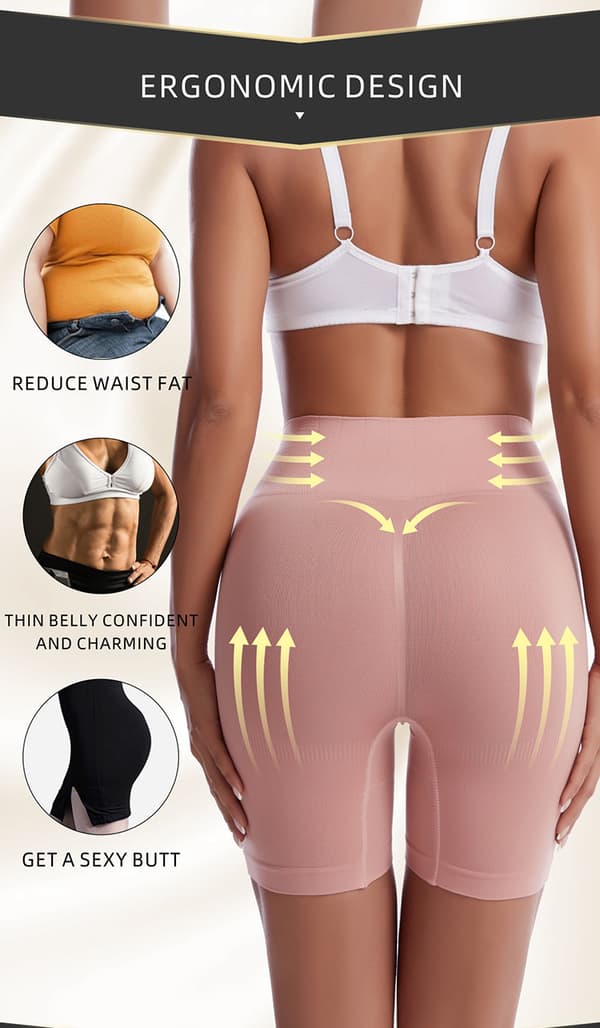 Høytaljet Shapewear for Kvinner Magekontroll Rumpeheving Kropp