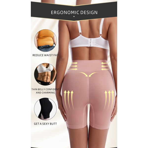 Naisten korkeavyötäröiset muotoiluvaatteet, vatsaa säätelevä Butt Lifter Body