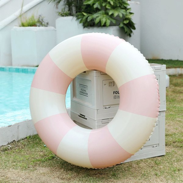 Rosa simboj, retro-randig simboj, poolboj pink