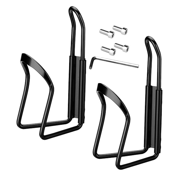 2 stk. Vandflaskeholdere, Basic MTB Cykel Cykel Legering Aluminium