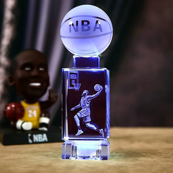Nattlampor för sovrum - Harden Dunk 3D NBA-korg