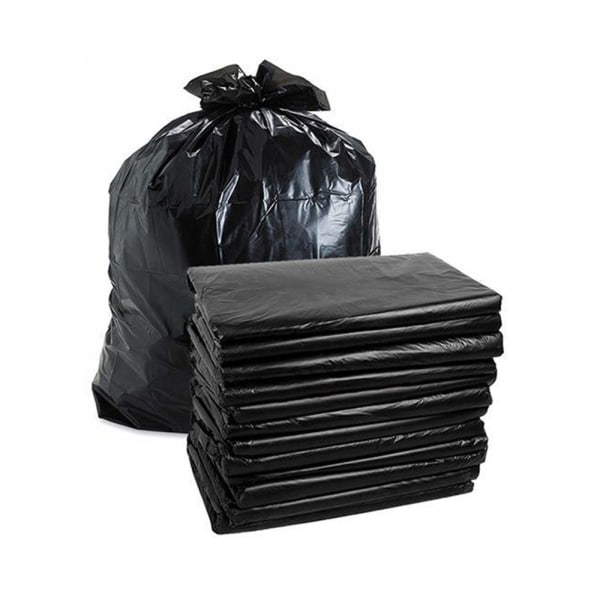 65 cm lang x 95 cm bred, sort (pakke med 45) Plast med lav densitet R
