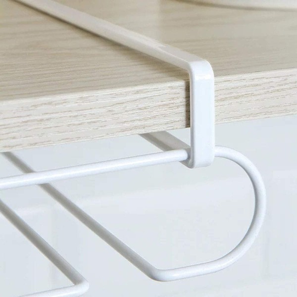 (Hvit) 1 stk vinglassholder, vinglassholder, vinglass