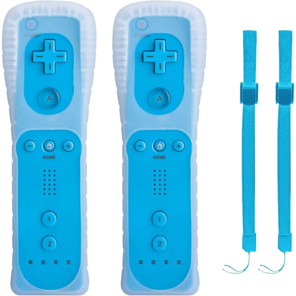 2 Høyre WII-kontrollere Fjernkontrollspill Wii-kontroller med