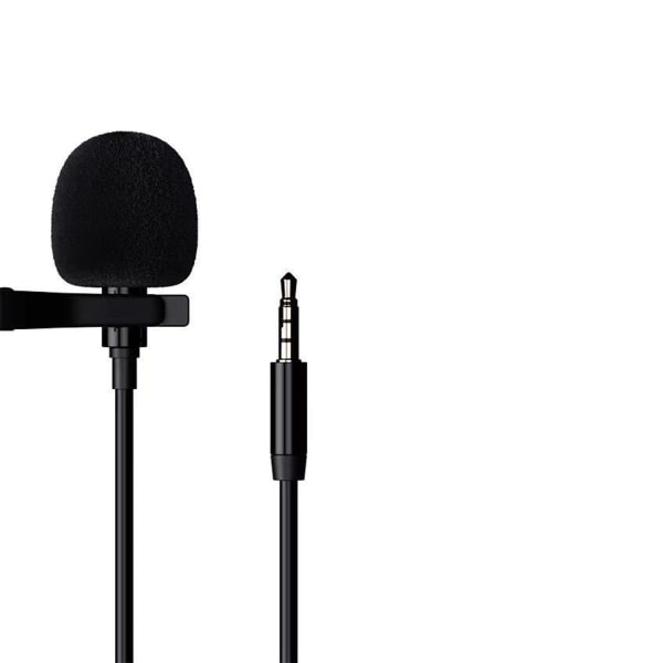 Mikrofon for smarttelefoner, Lavalier Microphone Audio og Video M