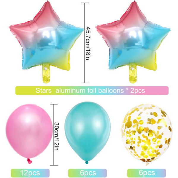 Ballong för 9-årsdag, rosa nummer 9-ballong