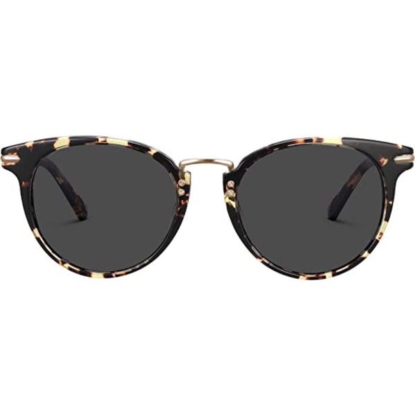 Leopard Style - Polariseret Retro Solbriller til Kvinder, Beskyttende