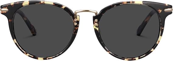 Leopard Style - Polariserte Retro Solbriller for Kvinner, Beskyttende