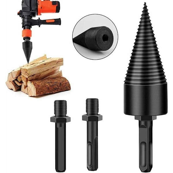 Træspaltebor, Log Splitter Cones, Træspaltebor