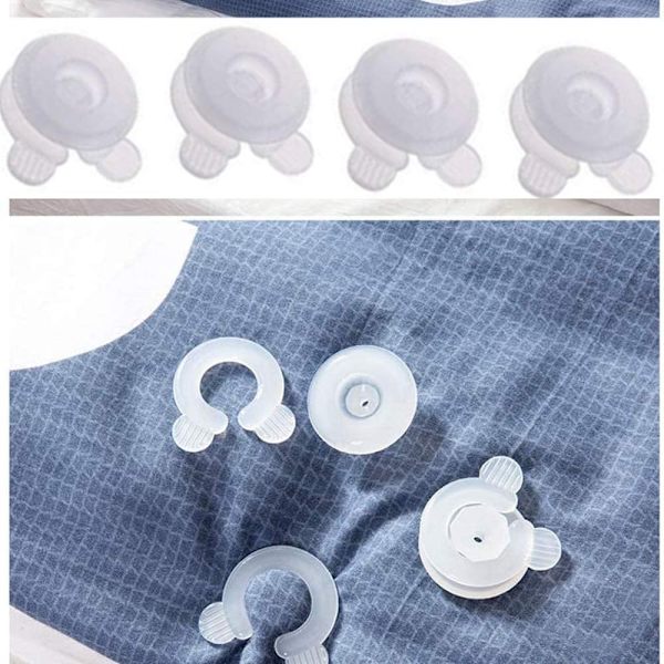 Täcke Clips Quilt Hållare Täcke Donuts Täcke Clips Anti-run K