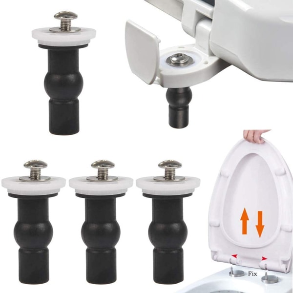 4 kappaletta WC-istuimen kiinnitysruuvit Yleismaailmallinen WC-istuin