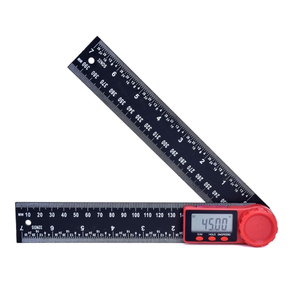 360 Degree Dual Scale Digital Angle Protractor, Betterlife 200mm