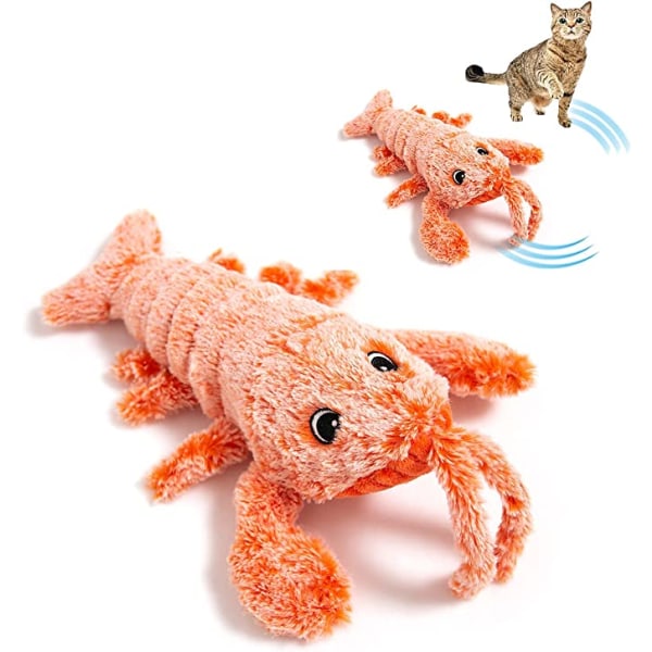 Interaktiv elektronisk fiskleksak för katter - mjuk elektrisk leksak,