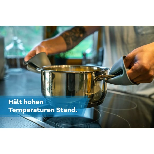 3 par ugnsvantar och grytunderlägg, ugnsvantar, värmebeständiga S