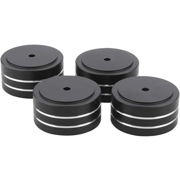 4 stk. 40x20mm aluminium højttaler isoleringsfødder til høj fidelitet
