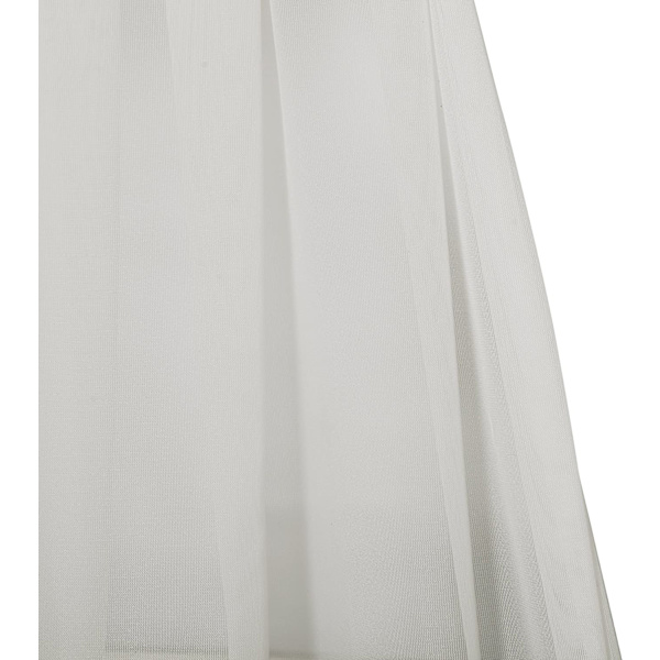 Glassdørpanel Vindusgardin Elegant Solid Voile Stanglomme