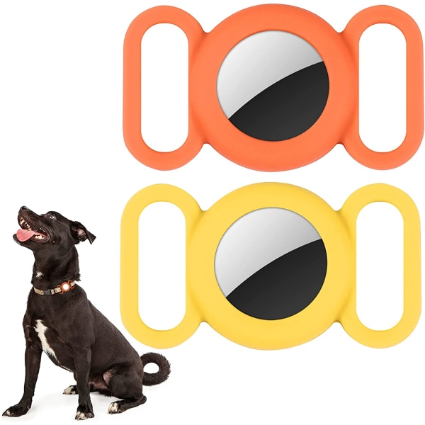 Hundehalsbånd i silikon for GPS-sporingslokalisering, beskyttelsesdeksel C