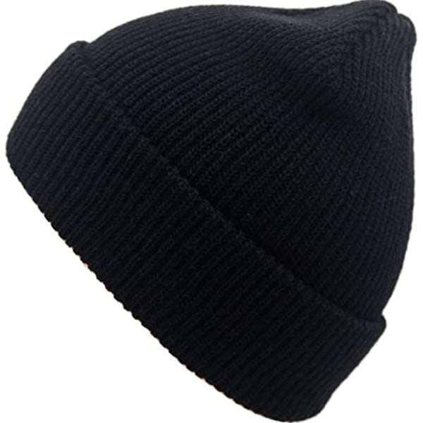 Slouchy Beanie Huer Vinter Strikkede Huer Bløde Varme Ski Huer Unisex