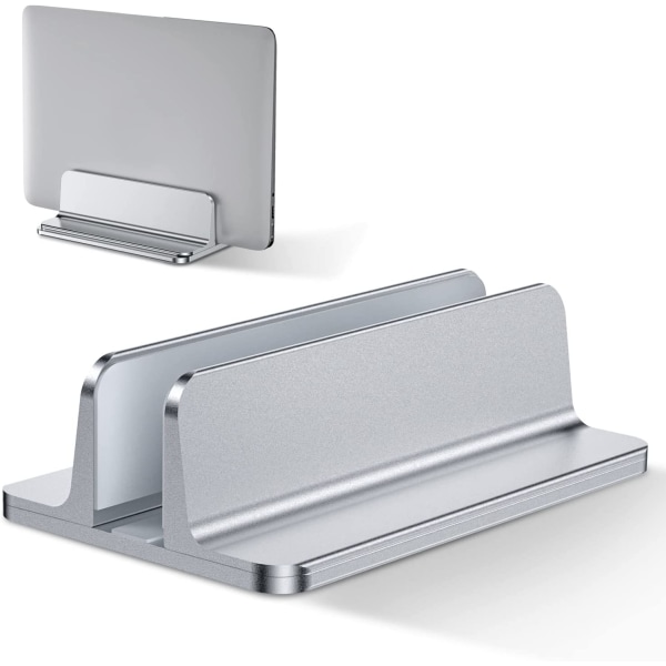 Silver - Laptopställ, justerbart aluminiumställ för MacBook Pro