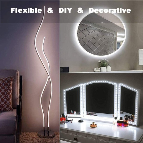 5m 120 Ljus Hylsa 5050 Ljusremsa LED Flexibel Ljusremsa Lo