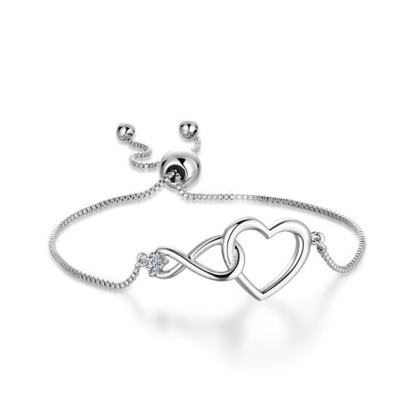 Kvindernes Infinity Armbånd Kvindernes Armbånd 925 Sterling Sølv H