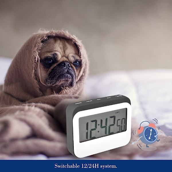 Digital Timer Alarmklocka Kök Timer Stor LED-display Magnet