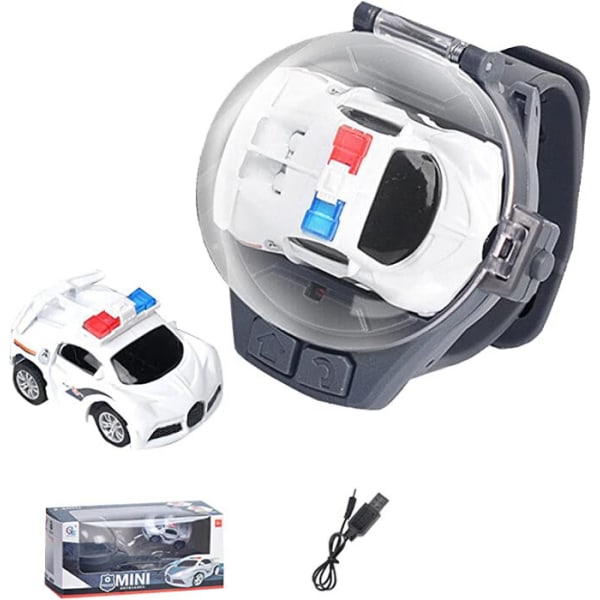 Toy Car Watch 2.4G USB Charging Mini Racing Remote Control C