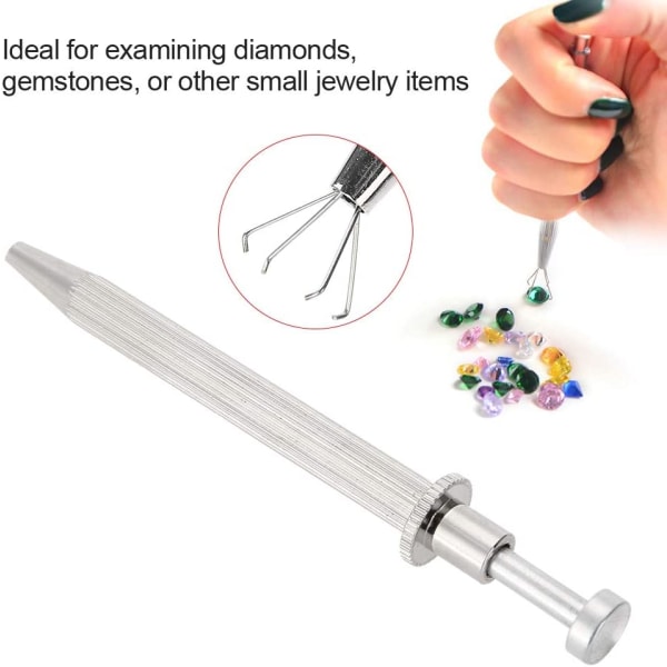 Professionelt diamantopsamlingsværktøj Diamond Gems Pincet Kat