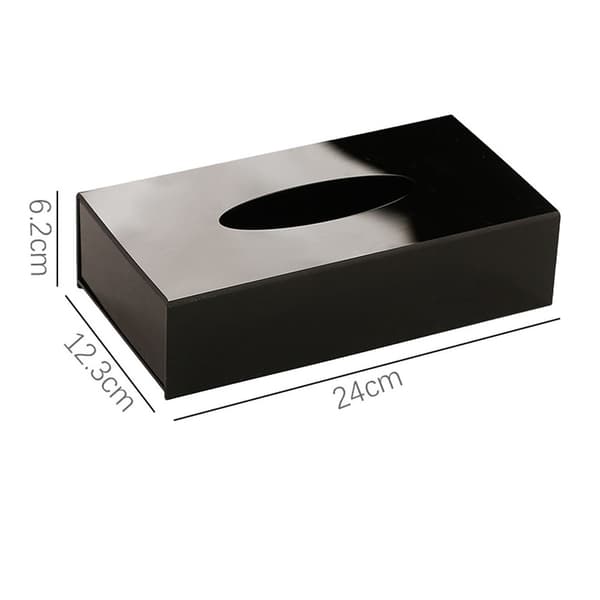Akkryl Vevboksholder & Deksel Rektangulær, 24x12.3x6.2cm