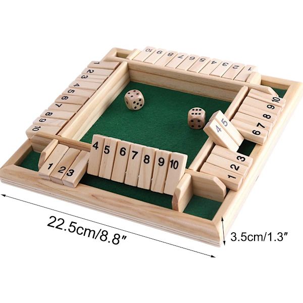 Gnole drickspel tärning drickspel för fest bar 4 spelare