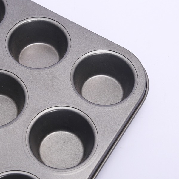 Mini Muffin Pan Set 24 Molds Non-Stick Muffin Pan Bakin