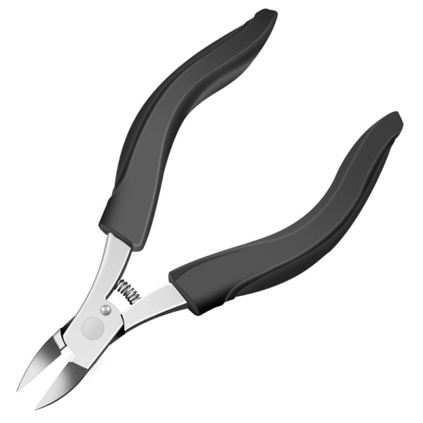 A black nail clipper for strong toenails, 140mm × 75mm nail clip