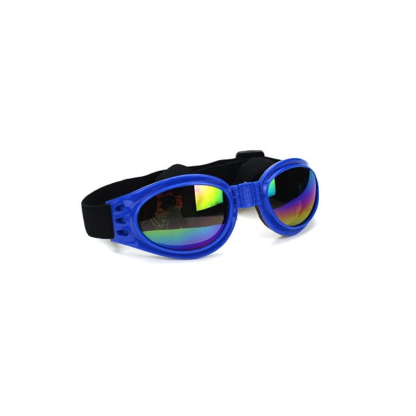 A piece of blue Waterproof Pet Sunglasses for Dogs About Over 15