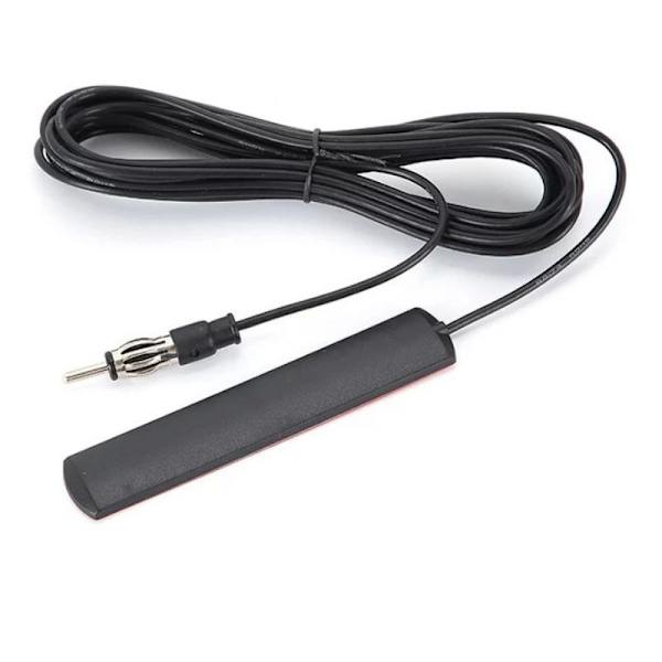 FM-antenni autoihin ja moottoripyöriin, korkea vahvistus 5dBi patch r