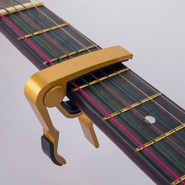 Ukulele Capo, Gitarr Capo för Akustisk Gitarr Elgitarr Fo