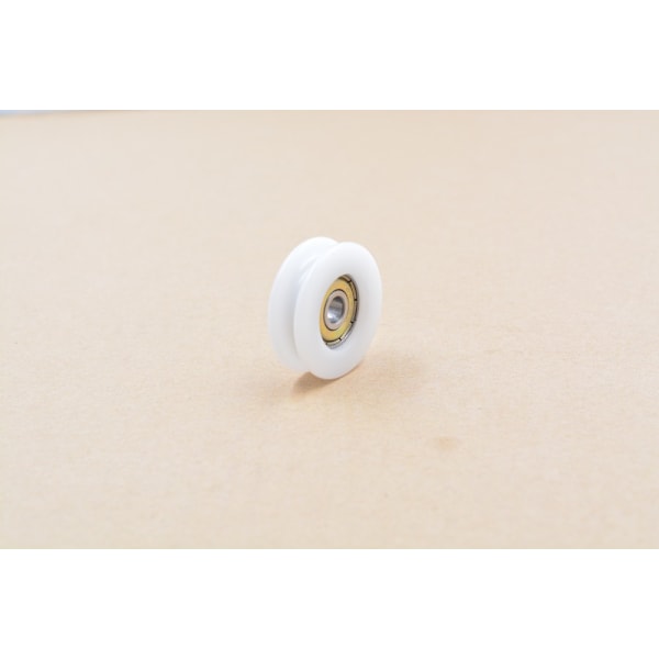 8 st dörrfönsterstyrning remskiva kullager U-form 6x32x9,5mm