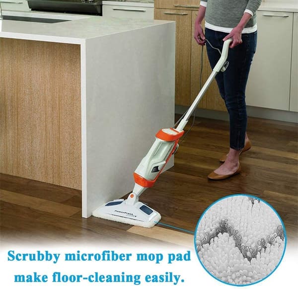 6pk Steam Mop Pads for Bissell Replacement/Washable/Reusable Com
