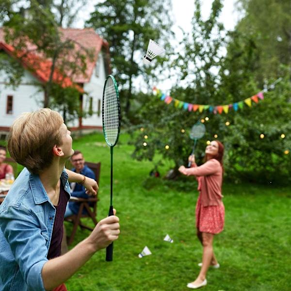 Badmintonboll (12 st) Fjäder Nylon Fjäderbollar Plast Badmi