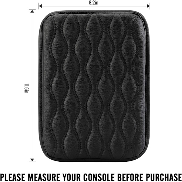 Universal Center Console Cover för de flesta fordon, SUV, lastbil, bil