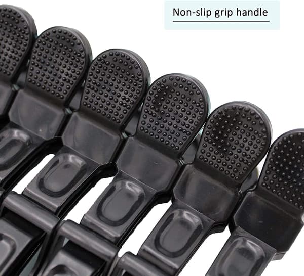 10x Krokodillehårklips Sprette, Profesjonell Styling Hårklips