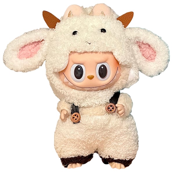Labboo dockkläder, 17 cm blind box dockersättningsset (lamb)