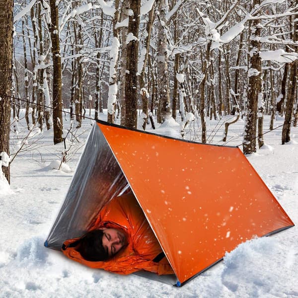 Nödsituation sovsäck överlevnad sovsäckar nödfilt utomhus camping