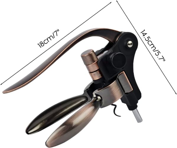 Vinflaskeåbner, Professionel Corkscrew Flaskeåbner, Manuel