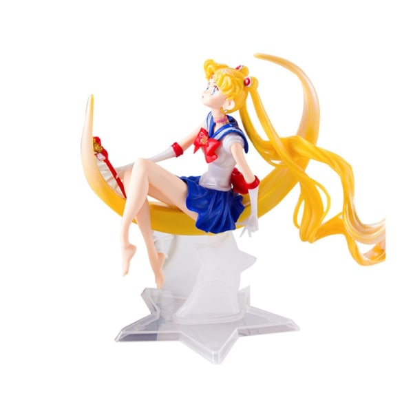 Anime Sailor Moon PVC dukke pige legetøj kage dekoration Action M